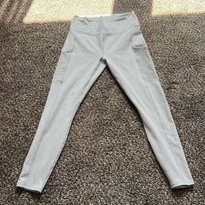 Light grey Fabletics powerhold leggings